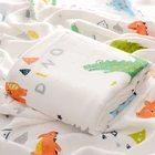 Baby Cotton Baby Swaddle Wrap Customer Design Muslin Organic Bamboo Cotton Baby Swaddle Wrap