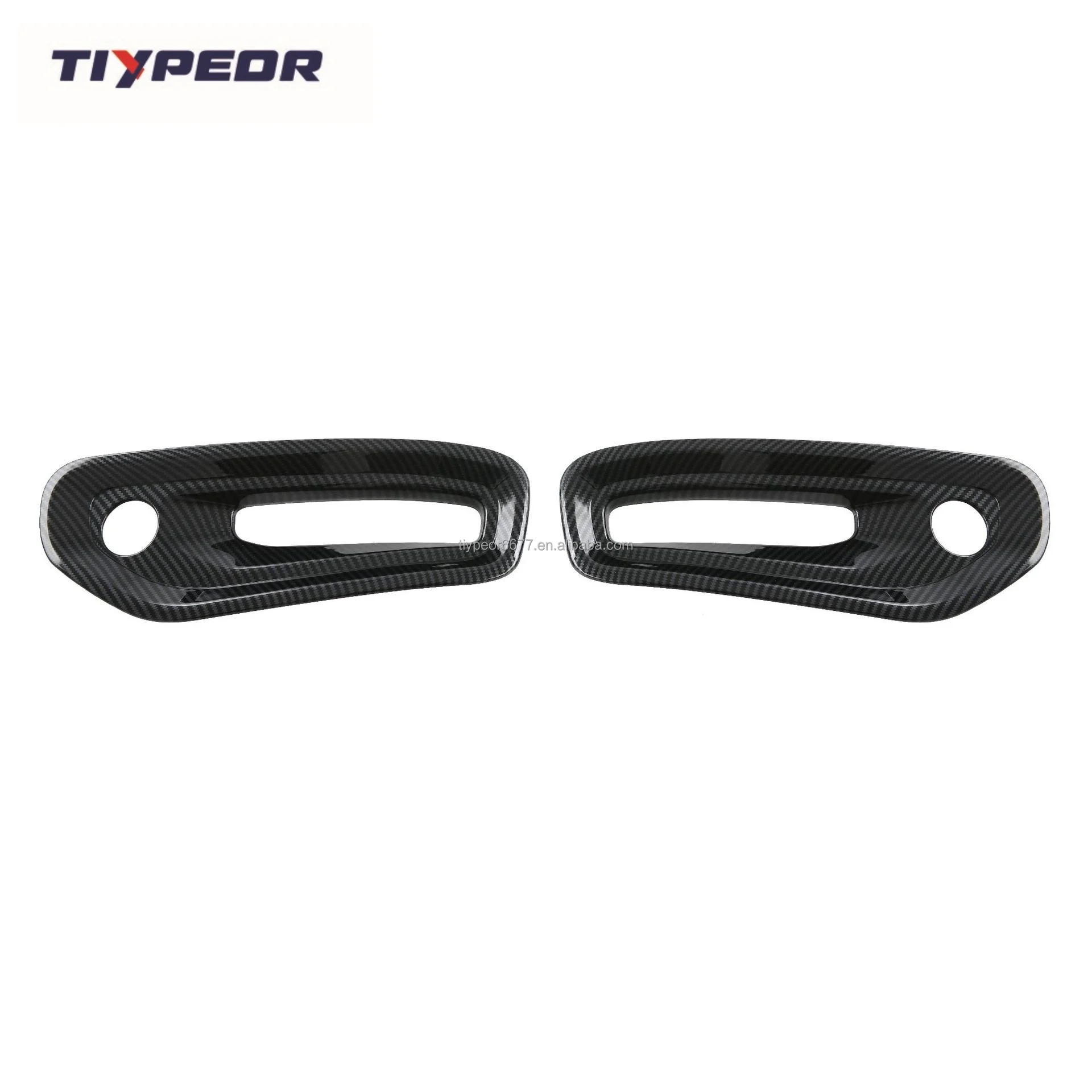 product tiypeor for dodge 2023 ram 1500 trx door cup protector door handle cover rear mirror cover gas tank cover exterior trims kit999-7