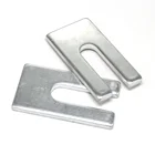 Window Use 1mm 2mm 5mm Thickness Aluminium Horseshoe Packer Shims