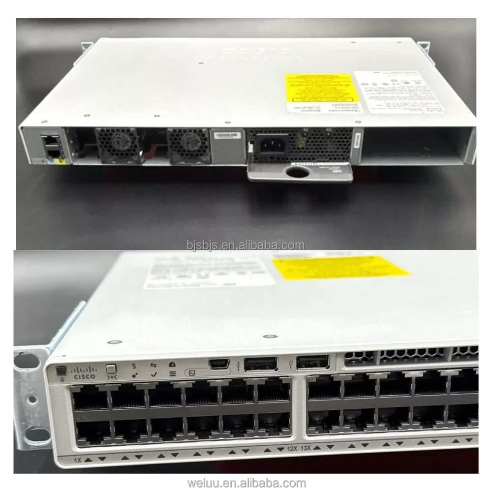 New Cisco C9200L-48T-4G-E 48 Ports Layer 3 Managed Switch High ...