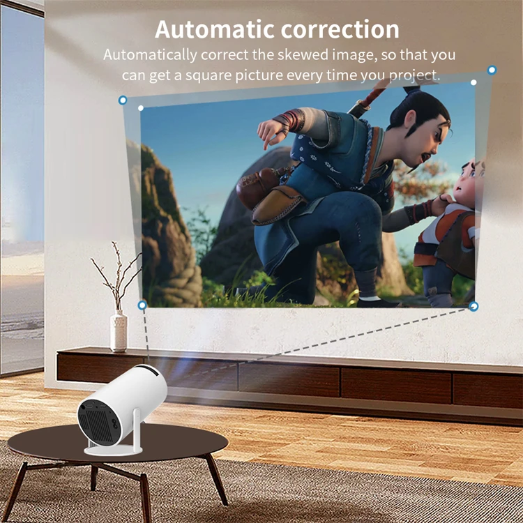 New Hy Smart Portable Projector Quad Core Android Dual Wifi