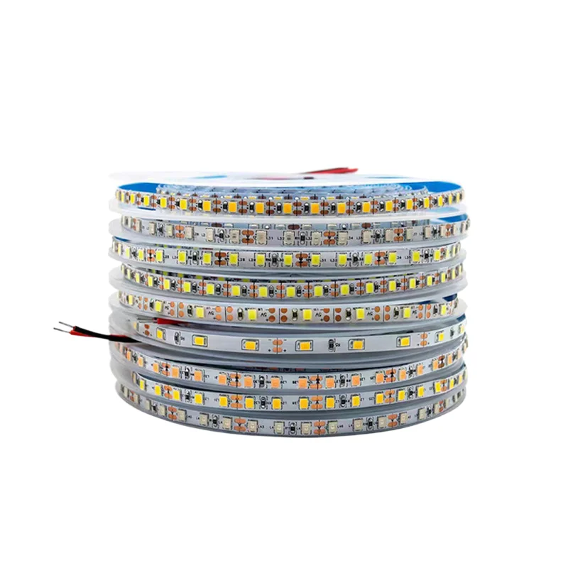 High Bright Dc12v 5v Thin Flexible Warm White Red Blue Green 120led Luces Led 2835 Led Strip Light  Led Tape Cintas 4mm 5mm