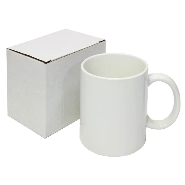 Wholesale High Quality  Sublimation Mug Top Quality 11OZ White Sublimation Mugs with Coating