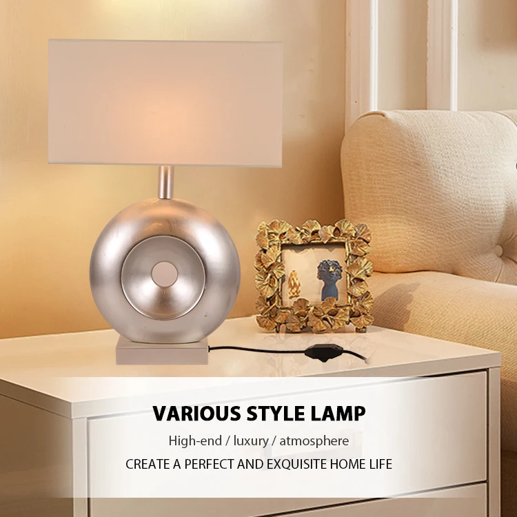 Interior Lighting Modern Luxury Resin Desk Light Table Lamp For Hotel