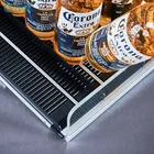 Plastic For Cooler CE RoHS Pass Beverage Flexible Gravity Display Plastic Roller Shelf For Freezer Cooler