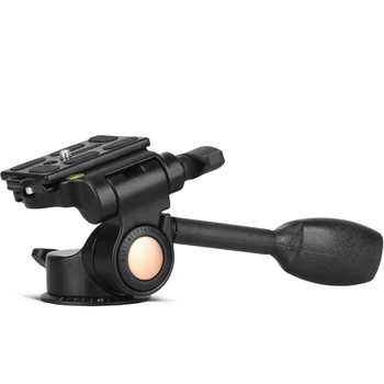 QZSD-Q08 aluminum alloy head  with handle for 3/8 base interface with 360 degree panoramic shot use for tripod