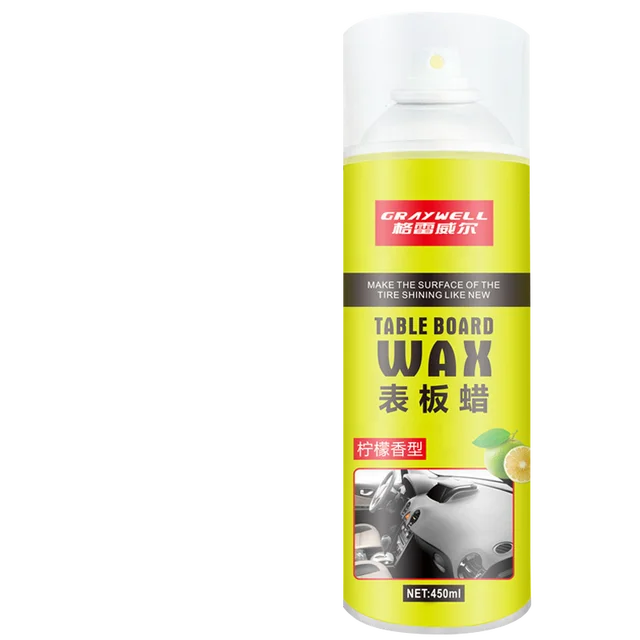 Car Wax Spray Black Best For Cars Cleaner Products Auto detailing Dash Cleaning Aerosol Shine Liquid Dashboard Polish