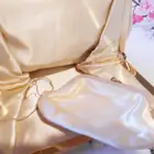 Glamorous Gold Metallic Handbag For Wedding Luxury Ladies Fashion Evening Bags With Mental Chains Customized