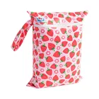 Wet Bags Diaper Bags Printed Reusable Baby Diaper Wet Dry Bags For Cloth Diapers