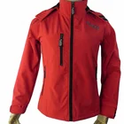 Jacket Women Outdoor Red And Black Custom LOGO 96% Polyester 4% Spandex Softshell Jacket Winter Women