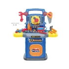 Tool Toys Children Construction Workshop Tool Bench Play Set Kids Tool Set Play House Plastic Tool Drill Toys For Kids