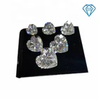 Stone Double Jewelry VVS1 D Color Heart Shape Loose Moissanite Stone Diamond With GRA Certificate