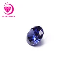 Cubic Zirconia Round Round Artificial Tanzanite Cubic Zirconia Round Tanzanite