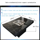 Table Yawei Commercial KTV Smokeless Purification Hot Pot Table Commercial Hot Pot Table
