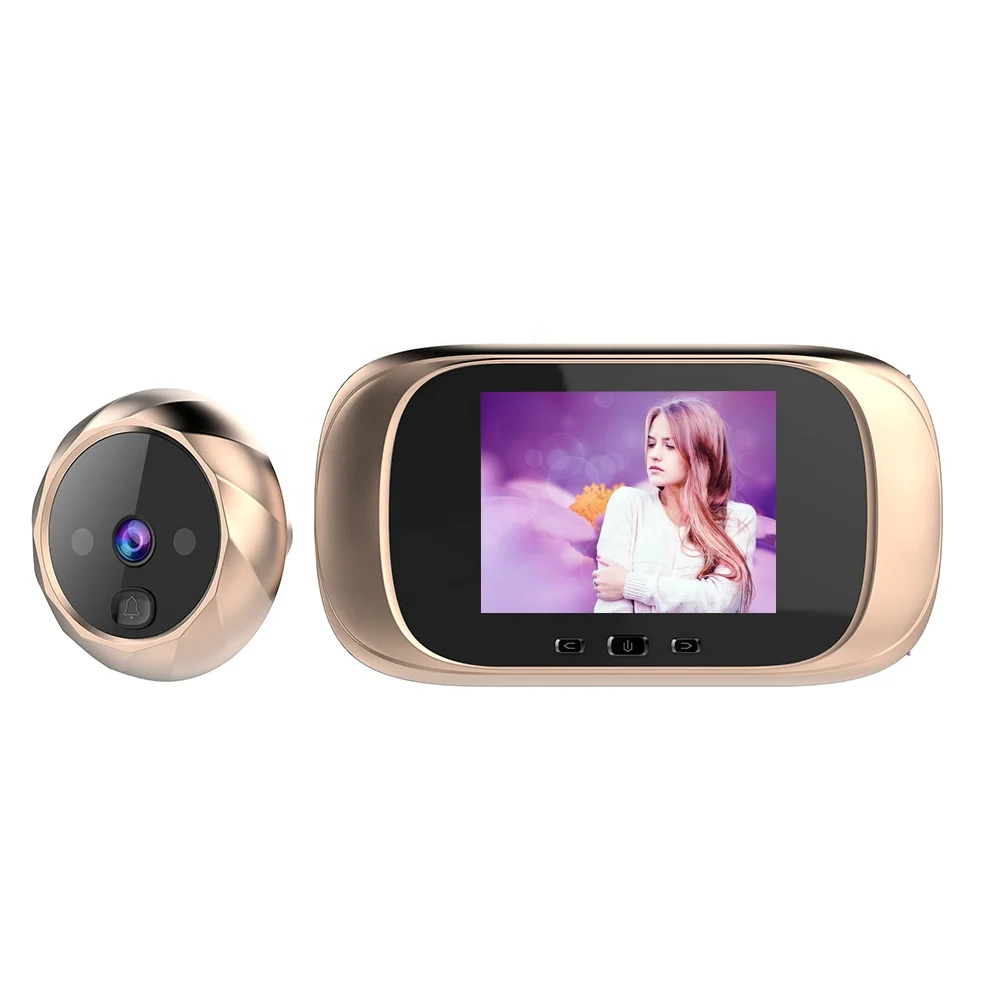 smart peephole viewer visual doorbell