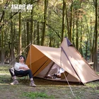 Family Luxury Indian Glamping Outdoor 5 Person Camping Tent Family Trip