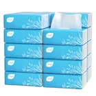 Tissue Paper Tissues Soft Pack Facial Tissue Paper Strong Absorbility Biodegradable Face Tissues With Bag
