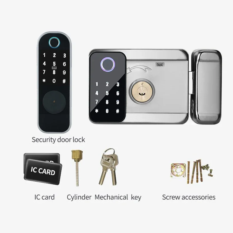 Smartier Biometric Both Sides Double Fingerprint Cerraduras Electronic