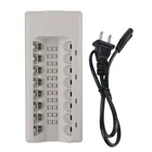Charger Battery Battery New 8 Slot Portable Multifunction Charger LED AA AAA Ni-MH Ni-CD Battery Charger