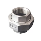 Union Unionunion Factory Wholesale Stainless Steel Union Internal Thread Flat Spherical Union