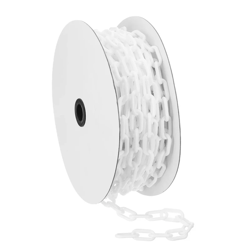 product weatherproof yellow plastic safety barrier chain link 8mmx25m for events crowd control construction and more-3