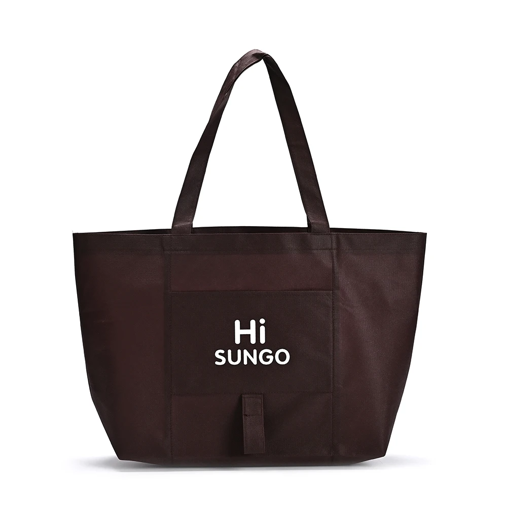 Custom Logo Printed Canvas Cloth Shopping Bag Sublimation Tote Bag Blank Waterproof Non Woven Bags factory