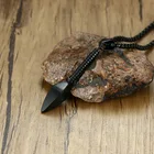Jewelry Spear Spearhead Pendant Wholesale Titanium Stainless Steel Necklace For Men Fashion Punk Jewelry
