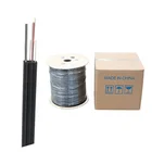 Cable Optic Fibre Optic Cable FTTH LSZH Jacket GJYXCH GJYXFCH Outdoor FTTH Cable 2 Core Fiber Optic Cable