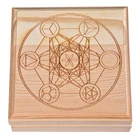Gemstone Gemstone Custom Natural Crystal Stones For Healing Wooden Box Set Charm 7 Chakra Gemstone Stones Kit