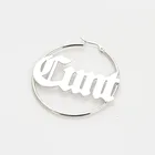 Hoop 2021 Hot Sale Custom Personalized Fashion Hoop Earrings