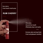 Spray Good Quality Oral Spray Cherry Flavor Long Lasting Mouth Odour Spray 12ml Portable Mouth Freshner Spray