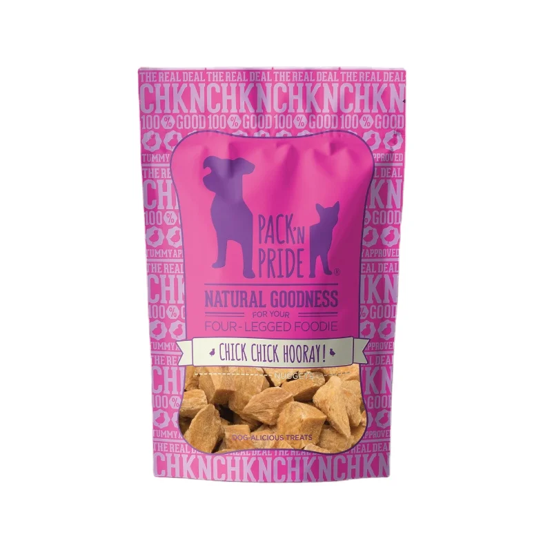 Packnpride OEM/ODM Factory Wholesale Custom Air-Dried Dog Training Snacks Chicken Flavor Low Fat Natural Protein Treats manufacture
