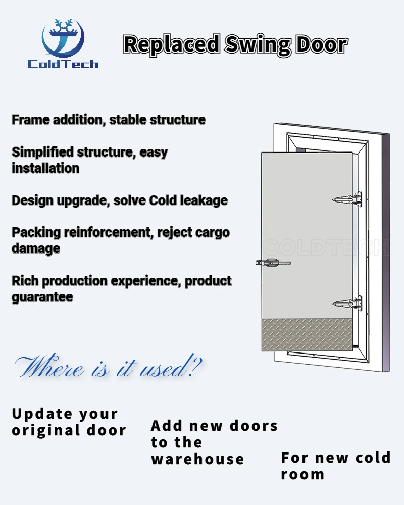 Hinged Door with Heater, 220, R134a - detail 2