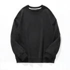Blank Mens Sweatshirt 2021 High Quality Custom Crew Neck Blank Oversize Dropped Shoulder Mens Sweatshirt