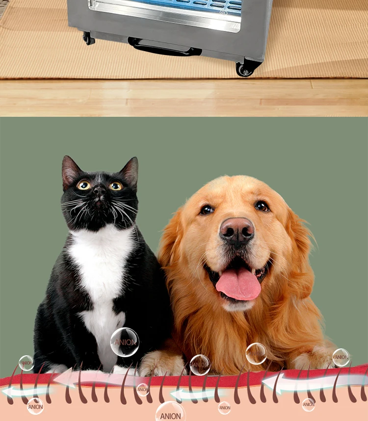 G7-S Stainless Steel Intelligent Pet Dryer Machine Small Pet Blower Direct China Factory for Cat Dog Hair Drying Grooming Tools