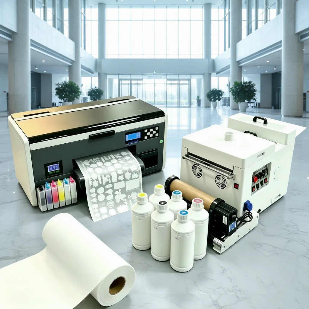 product a3 xp600 dtf t shirt printer fast dimension with powder shaking machine new condition 1 year warranty-2