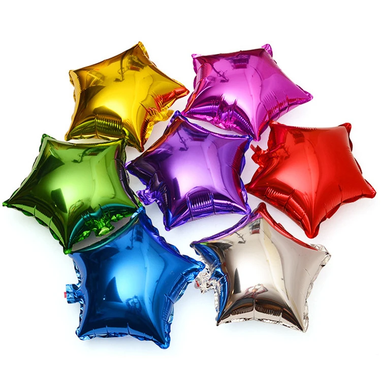 18'' Star Shaped Balloons Birthday Party Wedding Decorations Helium Foil Baloons 