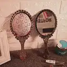 Mirror Custom Simple Style Girl's Gift Hand Held Makeup Mirror With Logo