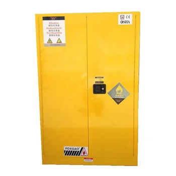 Industrial Lab explosion-proof gas cylinder cabinet Laboratory all-steel flammable chemical safety cabinet 90L