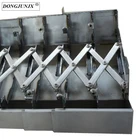 DONGJUNJX Machine Steel Telescoping Accordion Protection Metal Way Covers