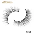 Clear Band Best Private Label No Glue Individual Clear Transparent Band 5d Vegan Strip Eyelashes