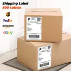 Label Paper Hot Melt Factory Wholesale A6 4x6 Shipping Label Direct Thermal Paper Roll Stiker Label