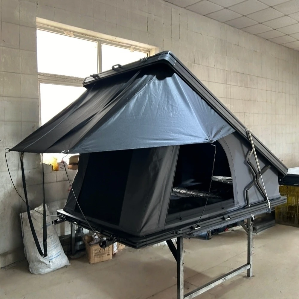 2-3 Person Aluminum Hardshell Roof Top Tent Waterproof >3000 mm for Four Season Adventures