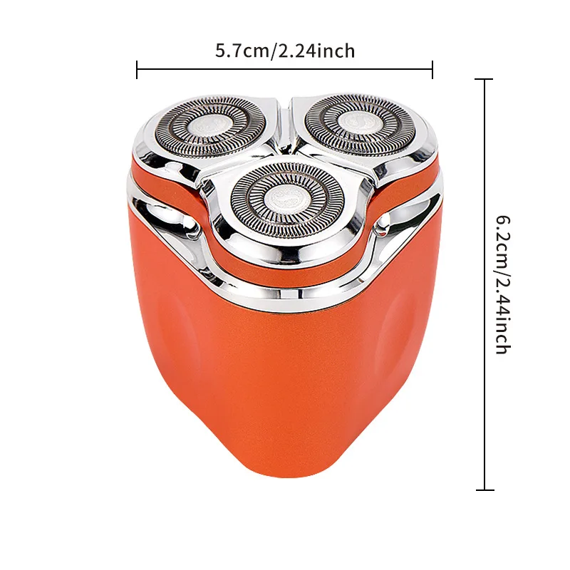 Portable Men's Electric Shaver Mini Digital Display Car Charging Beard Trimmer USB Power Source for Household RV Hotel Use supplier