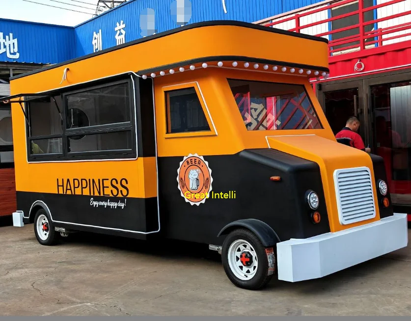 electric food truck van