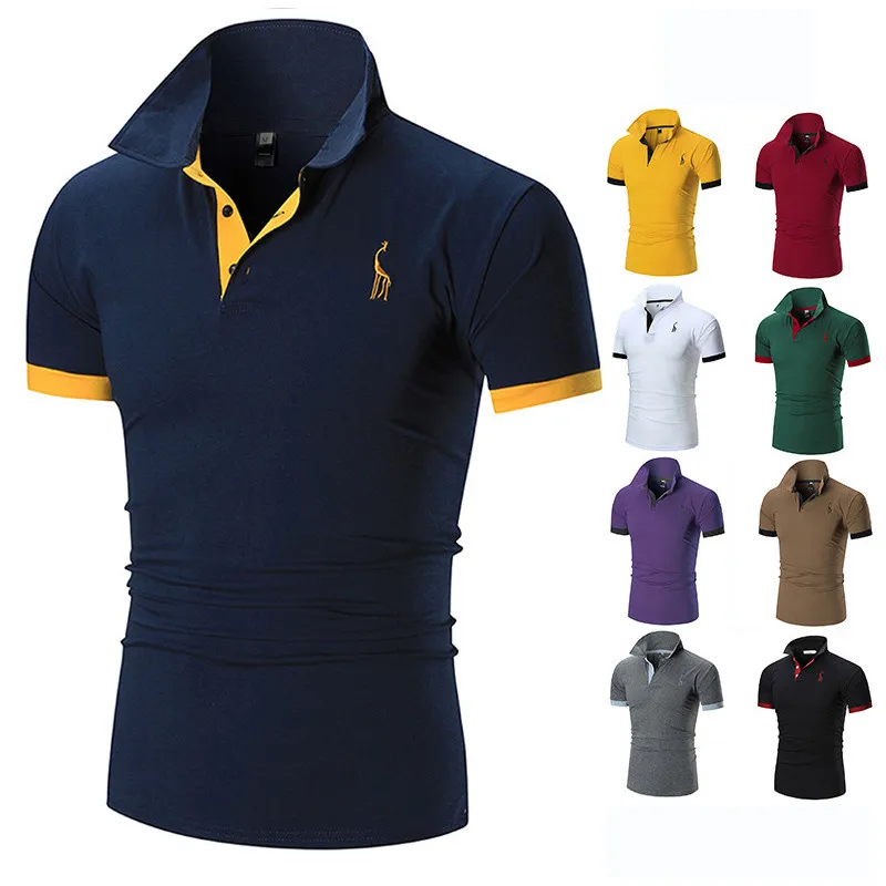 Men's Polo Shirts Casual Short Sleeve ...