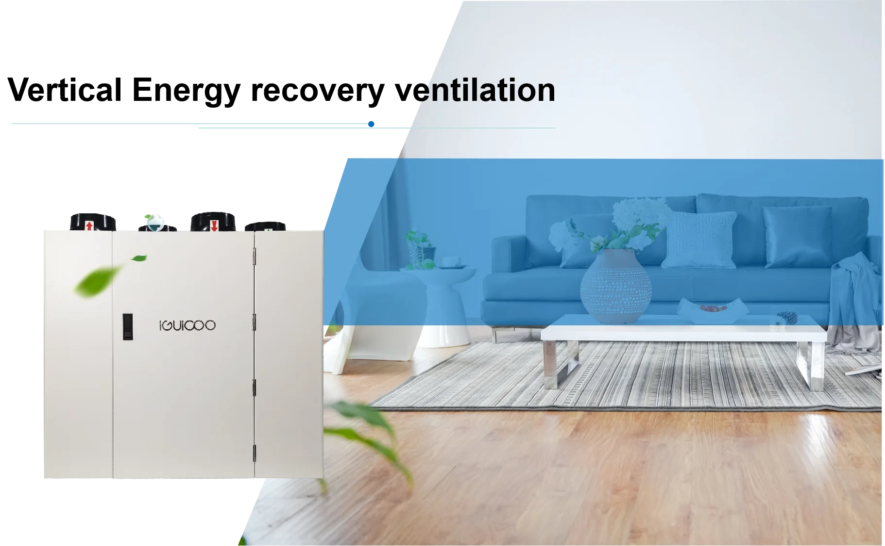 Energy-efficient Flexible Mvhr Ventilator, HVAC, 110V-240V - detail 2