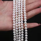 6mm Pearl 6mm6mm Loose Round Pearls AA 6mm Natural White Color Round Shape Loose Freshwater Pearl