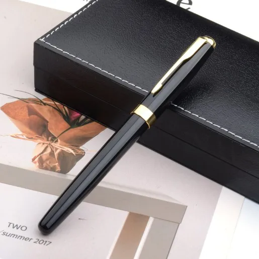 Custom Business Fountain Pen 0.5mm Metal Blotting Pen as Gifts