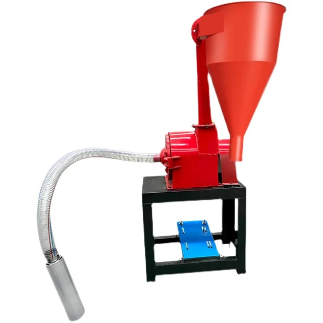 Pin Yang PY210S-A Small-Scale Flour Milling Machine 5.5HP Electric Pulverizer for Paprika Cumin Flur Shell Core Motor 500kg/h